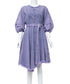 Washed Denim Belted Flare Dress